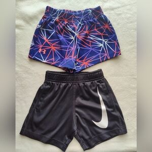 Nike & Under Armour 3T Shorts Lot